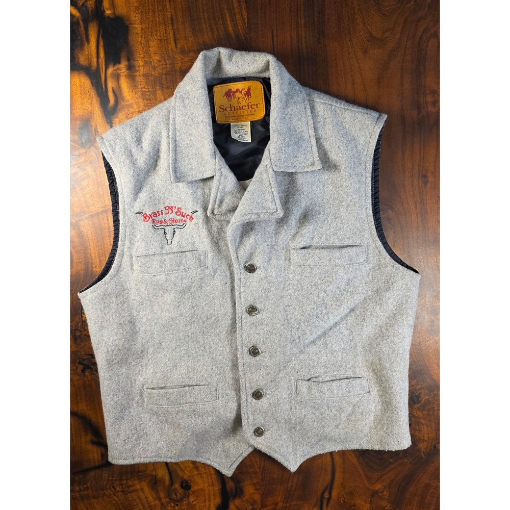 Schaefer Outfitter Wool Unisex 2004 National Western Horse Show Western Rodeo